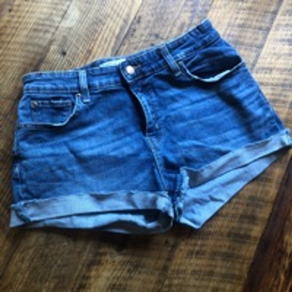Women's Levi's Denim Shorts Size 8 Blue - Picture 1 of 7